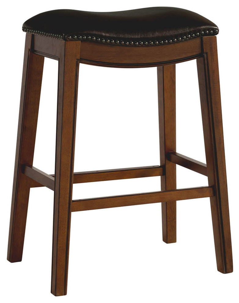 Picket House Furnishings Bowen 30" Backless Bar Stool Transitional