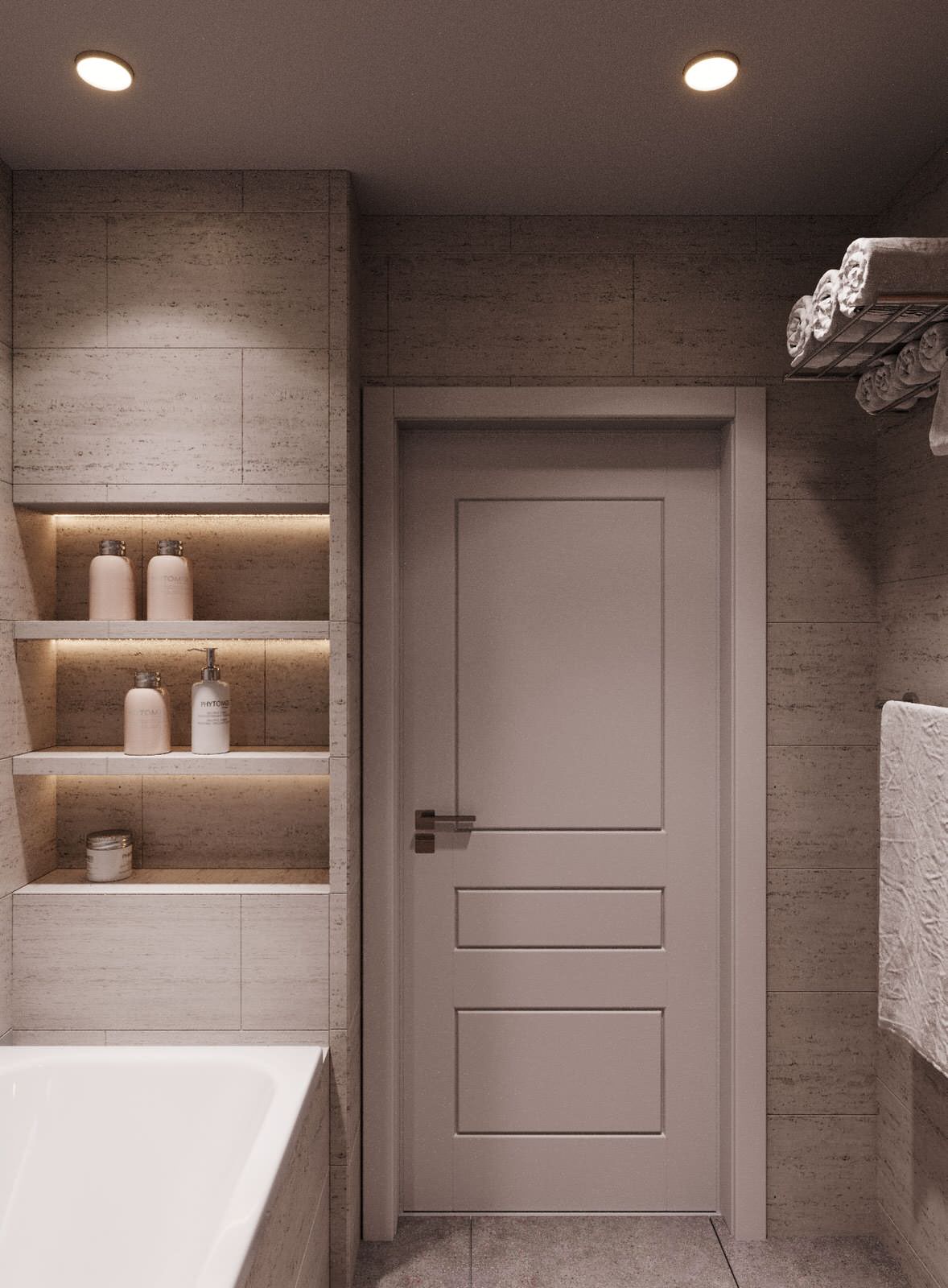 Дизайн студии для молодого человека ЖК БРУСИЛОВО Тверь