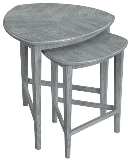 Butler Specialty Company, Finnegan Triangle Nesting Tables, Gray
