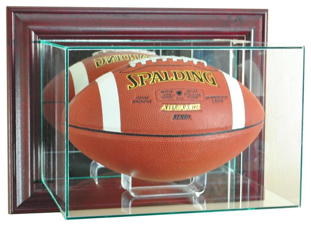 Wall Mounted Football Display Case by Perfect Cases, Inc. Houzz