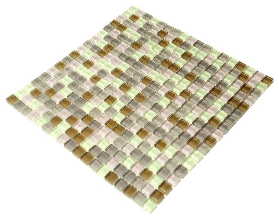 Fresh Plaid - 3-Dimensional Mosaic Decorative Wall Tile(6PC)