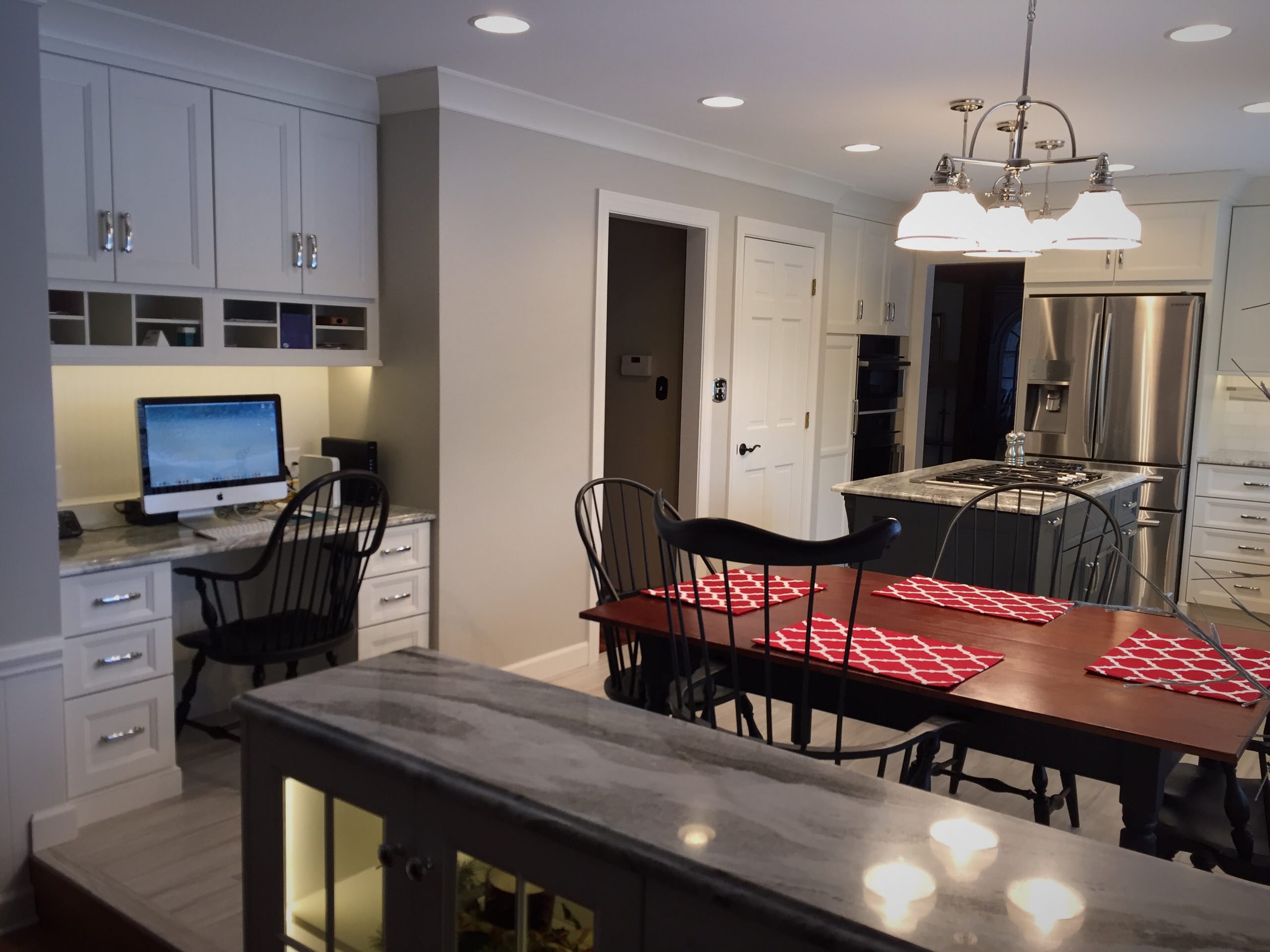 White & Gray Kitchen Remodel in Chambersburg, PA