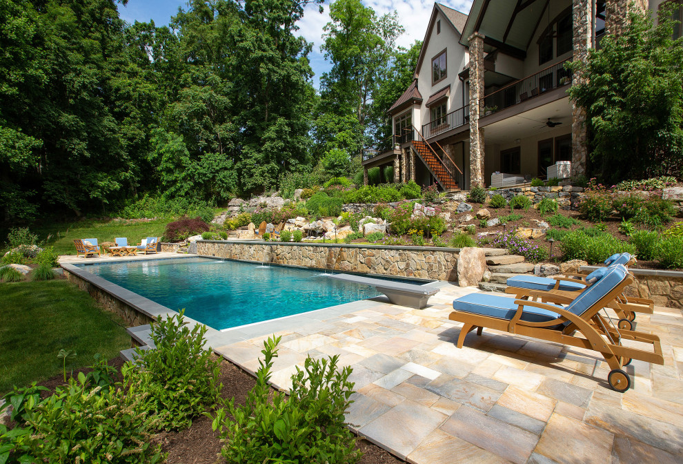 Inspiration for a timeless pool remodel in DC Metro
