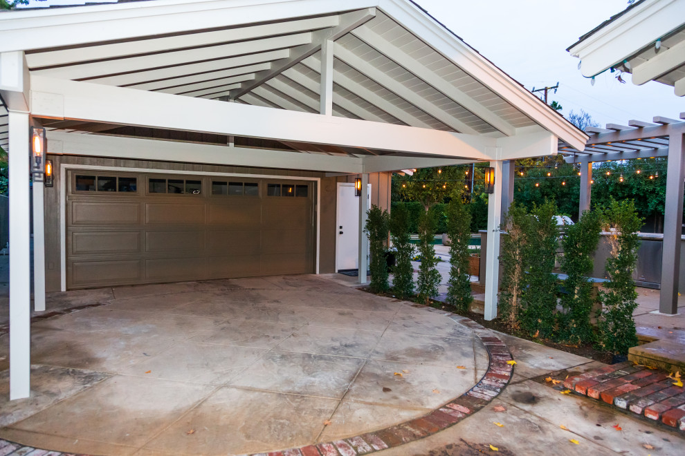 Contemporary garage in Other.