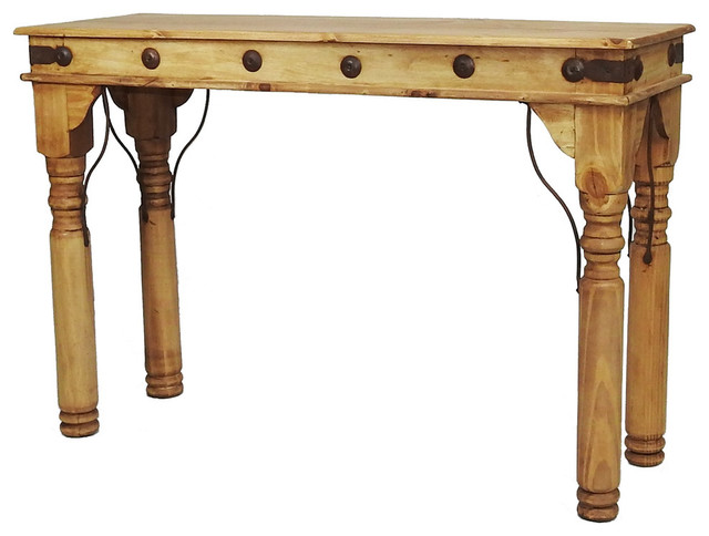 Indian Sofa Table Rustic Console, How Big Is A Sofa Table