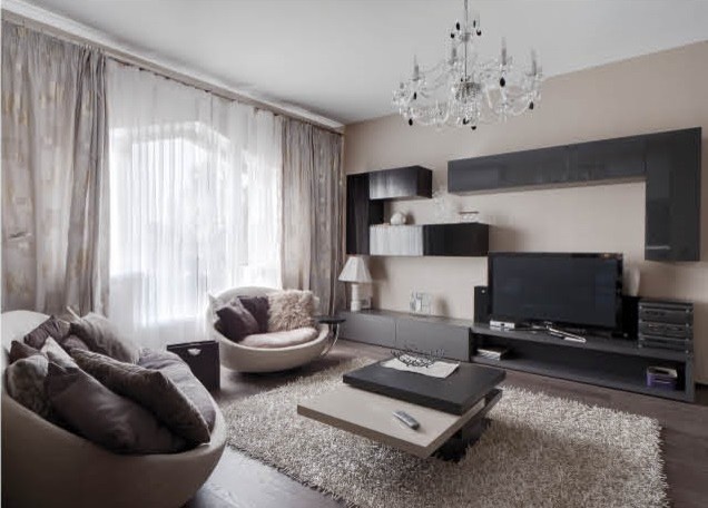 Иинтерьер квартиры общей площадью 140м2 по Ул.С.Колоскова