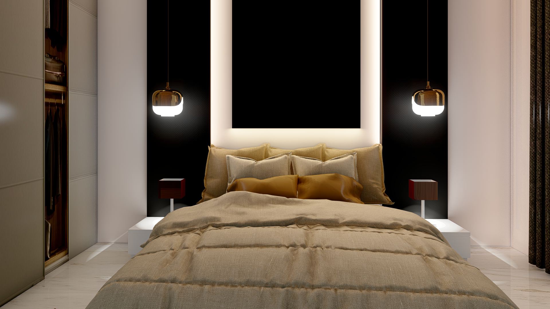 Modern Bedroom Design at Croydon