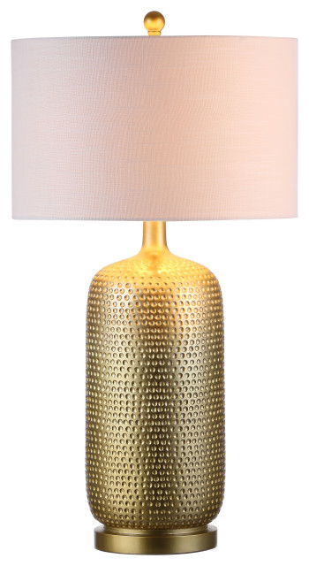 Sophia 30" Resin Table Lamp, Gold