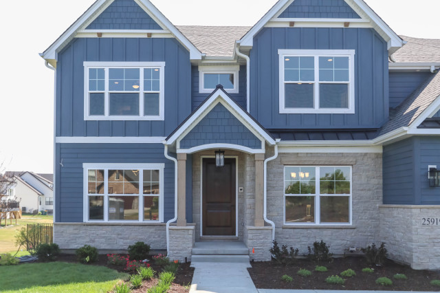 Modified Hampton  |  Dunmoor Estates Plainfield, IL coastal-exterior