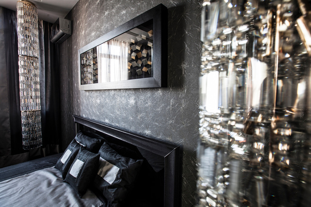 Реализованный интерьер квартиры "Брутальный лоск"