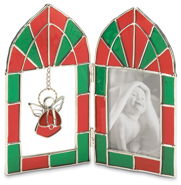 Angel Stained Glass Frame