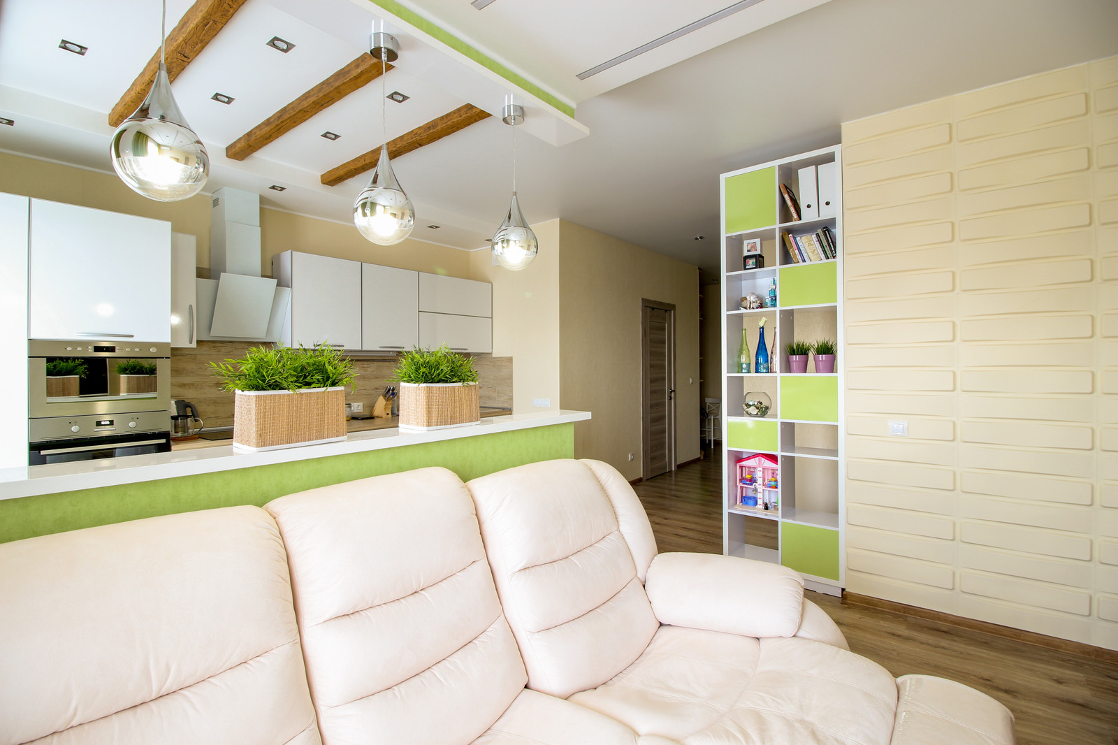 2016г. Реализация. Интерьер квартры 80 м2 в ЖК Оазис