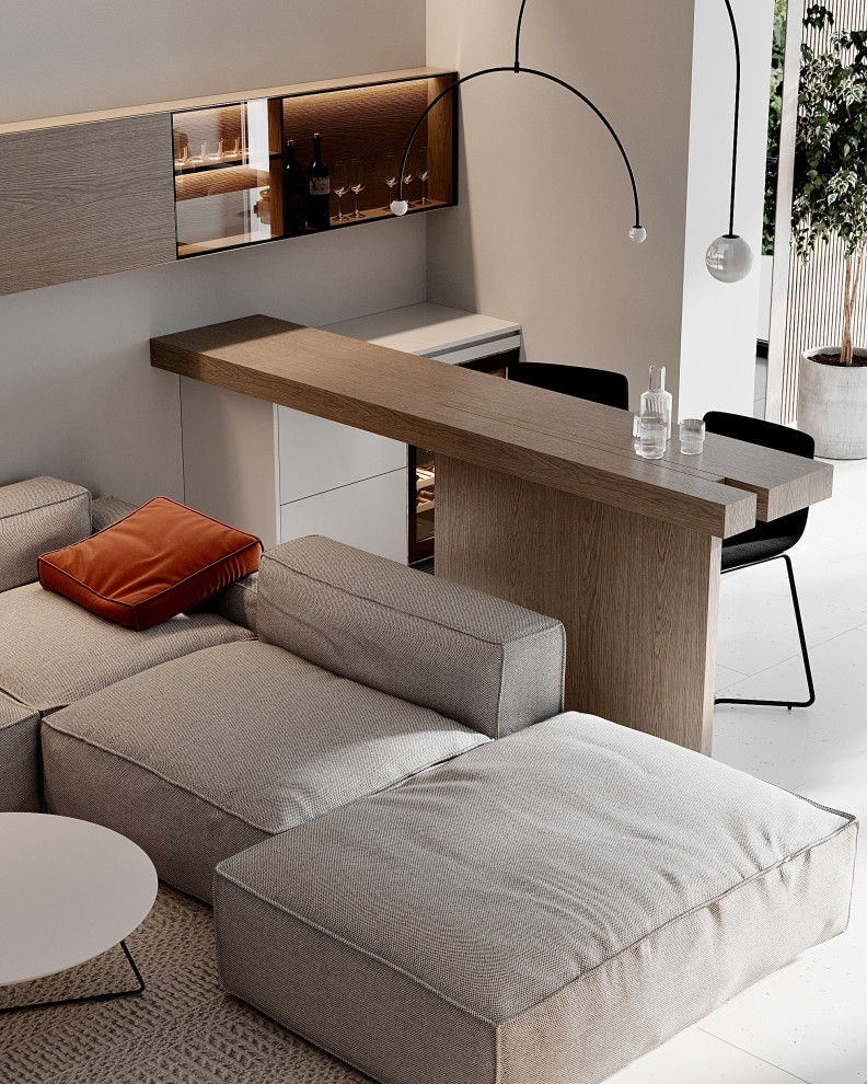 Дизайн-проект интерьера квартиры в центре г.Сочи