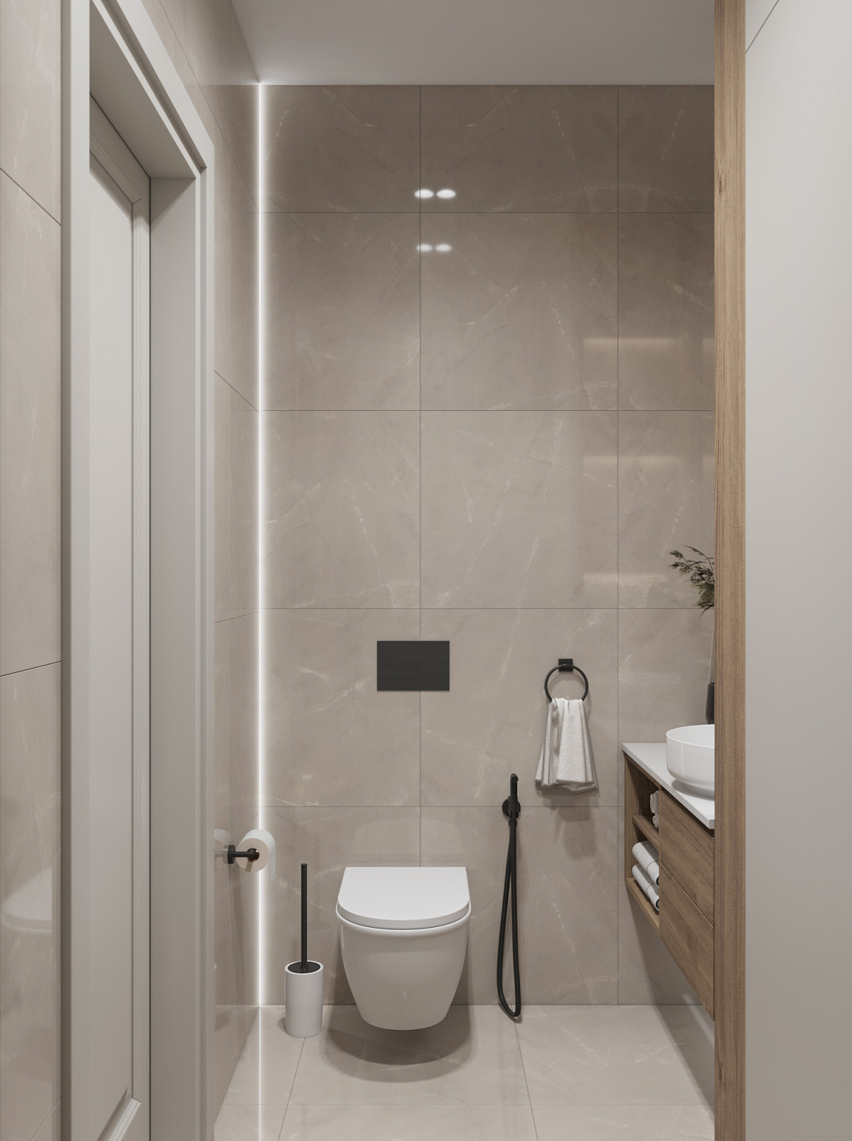 Уютный современный интерьер