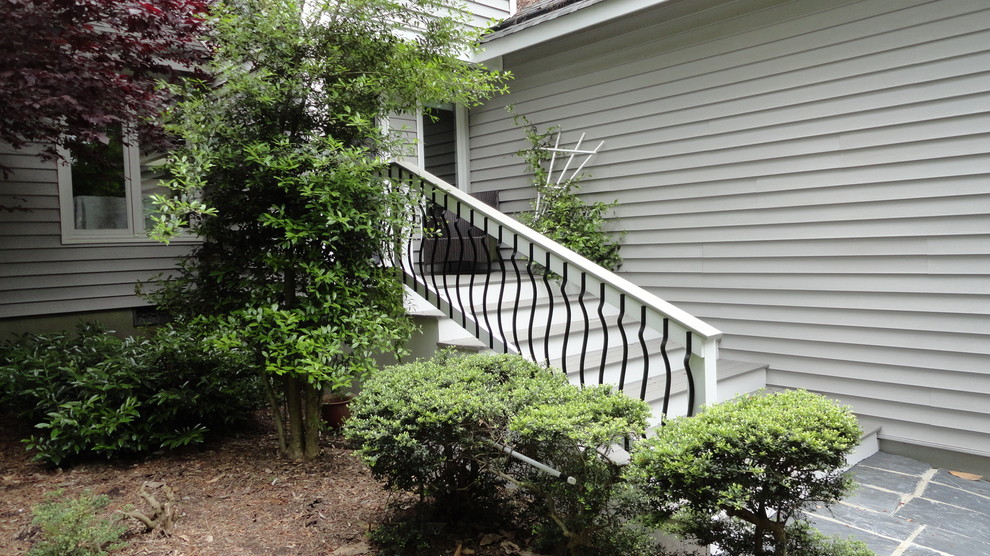 Example of a trendy home design design in Richmond