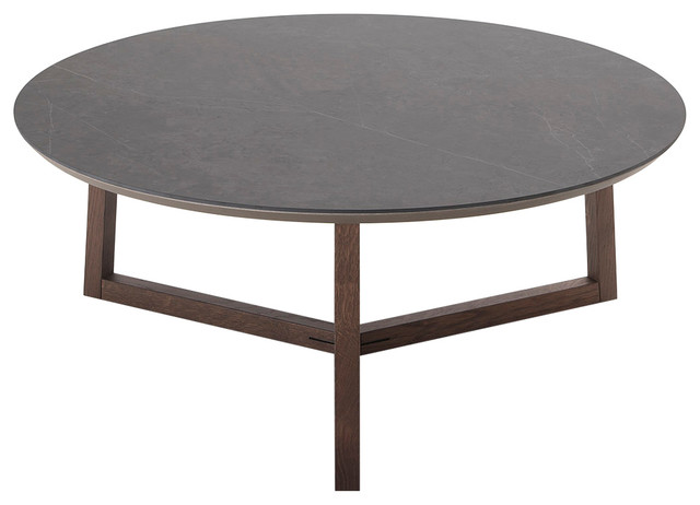 Astyle Modern Coffee Table Tobacco Stained Oak Legs Modern Coffee Tables By I T F Design Houzz Uk