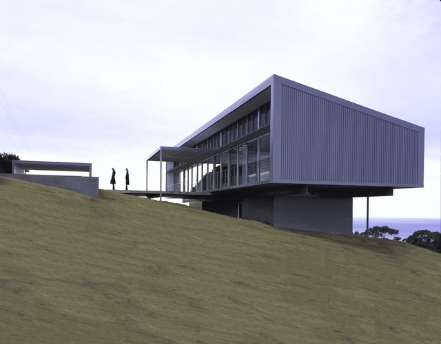Rose House modern-fasad