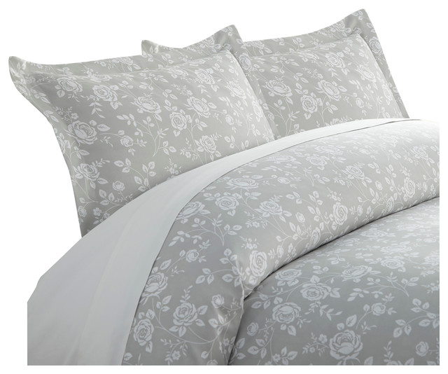 by The Home Collection 3 Piece Premium Duvet Cover Set Premium Ultra Soft