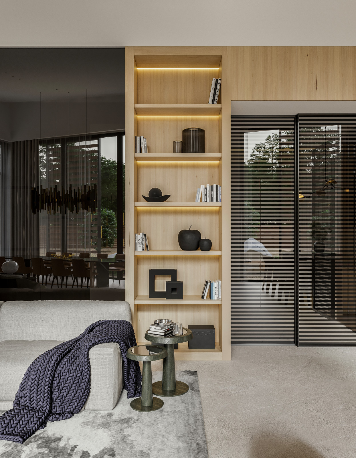 Интерьер дома в Осеченках