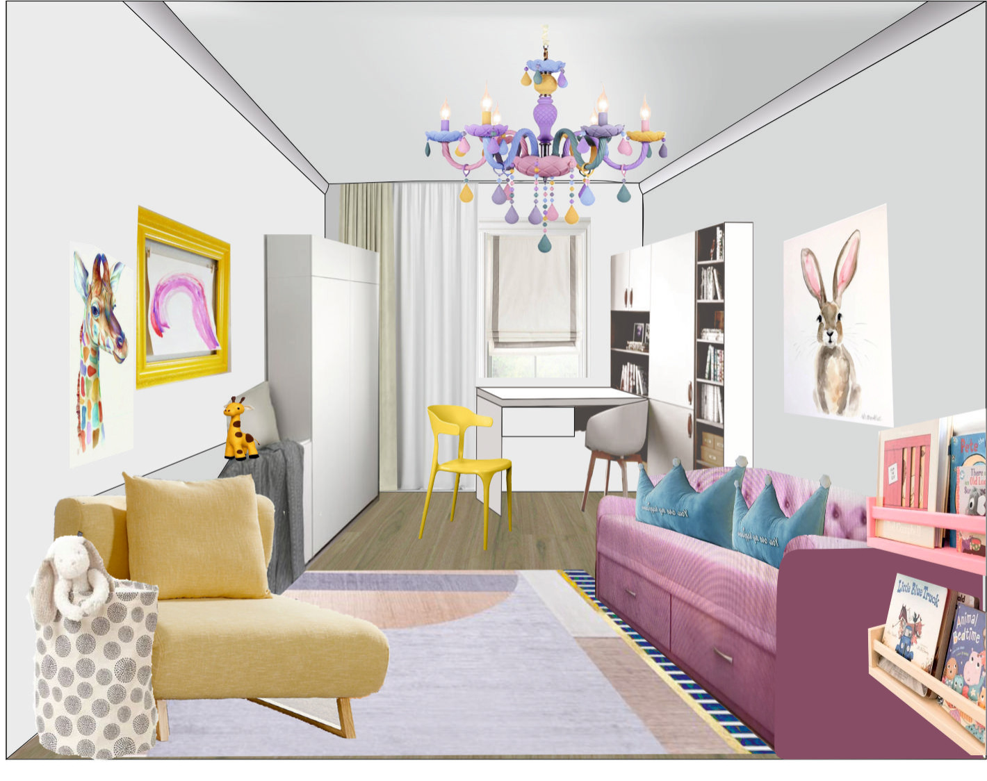 Коллаж детской