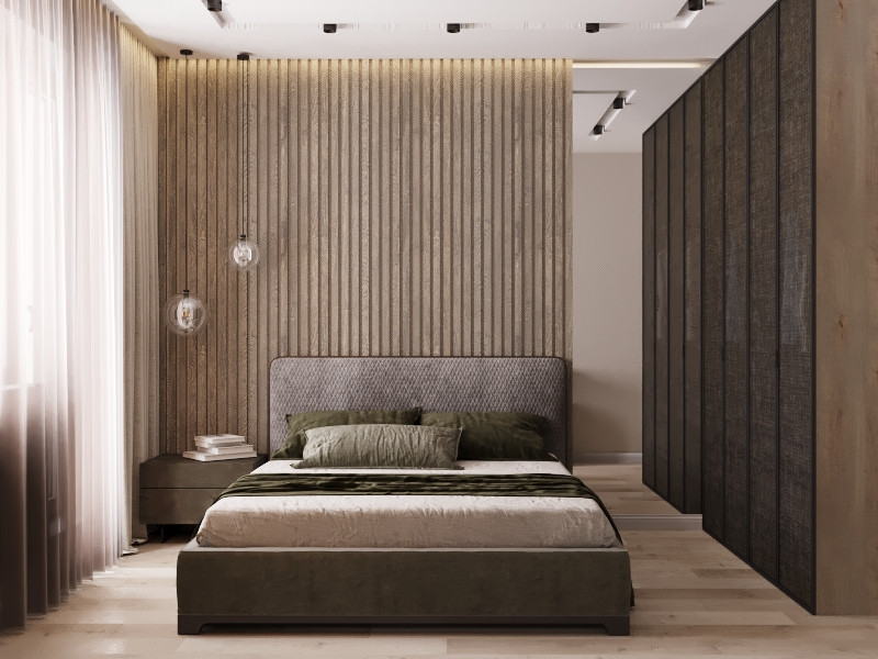 Интерьер в ЖК Ньютон для молодой пары