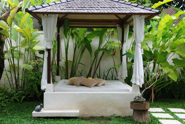 Villa of Ubud, Bali tropical-patio
