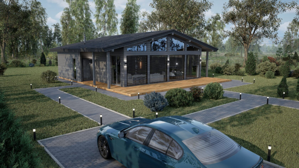 Визуализация Экстерьера КП "Высокий берег"