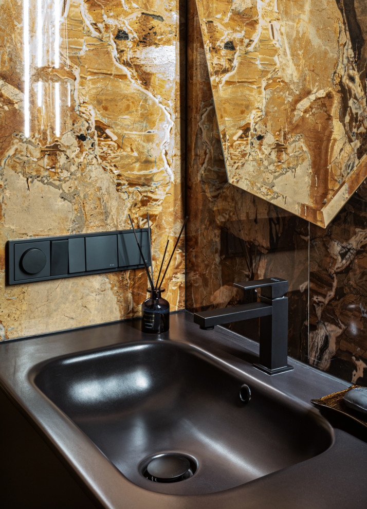 Черный интерьер 66 м.кв.