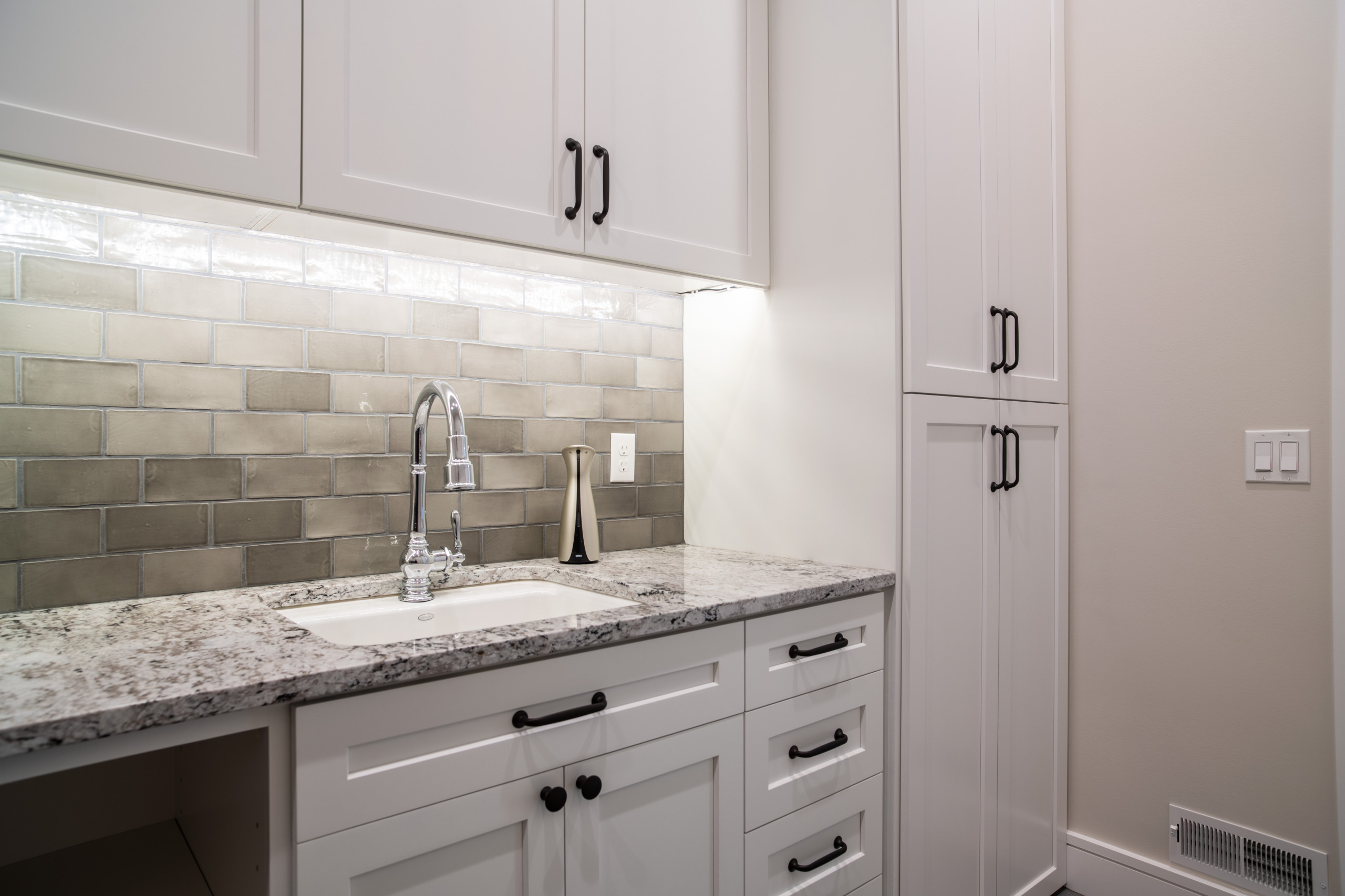 Moody Transitional Villa Home | Custom Build