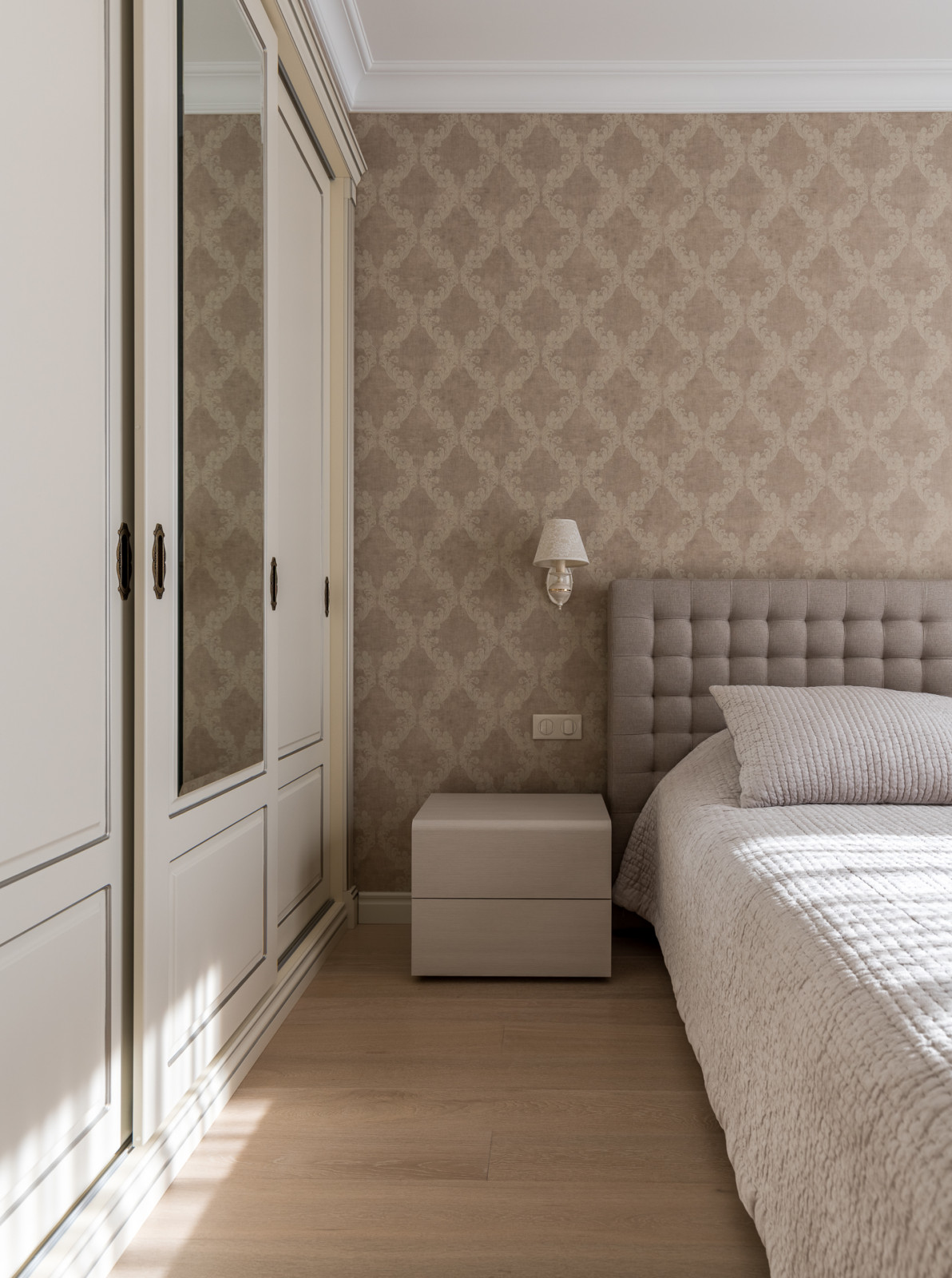 Спальня. Реализация. ЖК Да Винчи