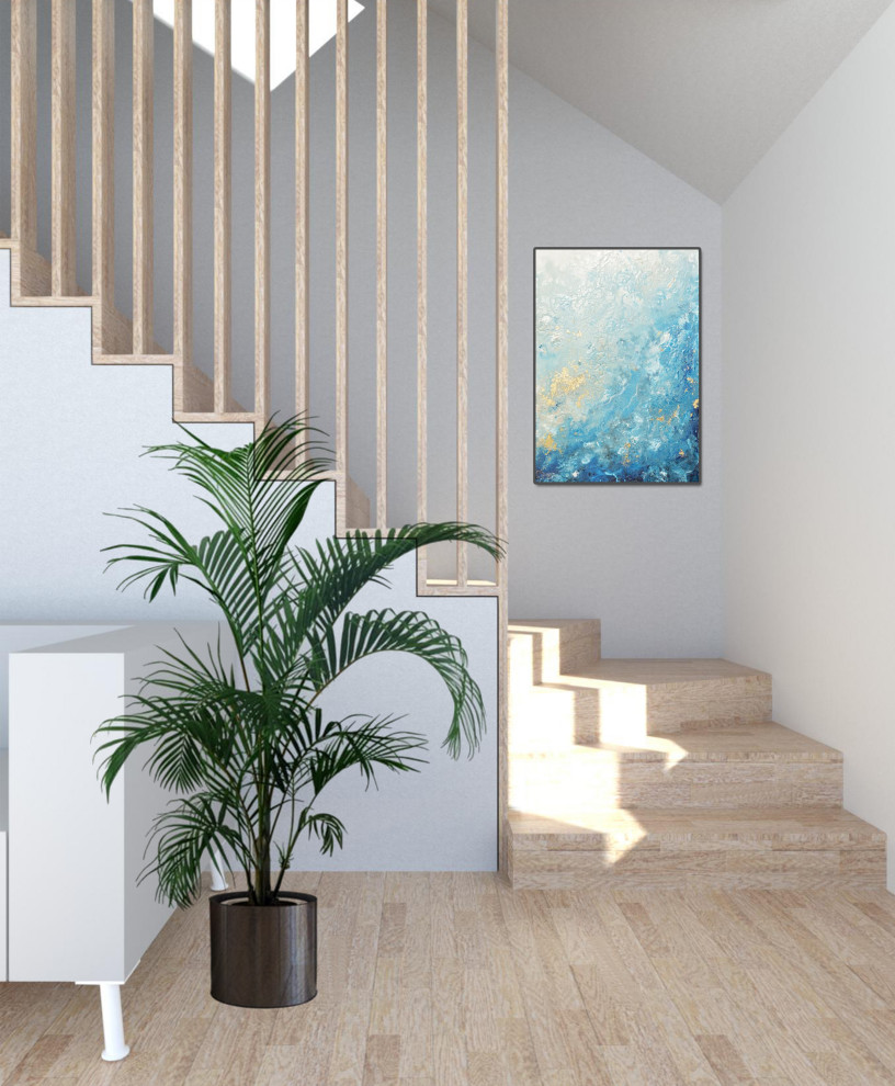 Стильный дизайн: маленькая лестница в современном стиле для на участке и в саду - последний тренд