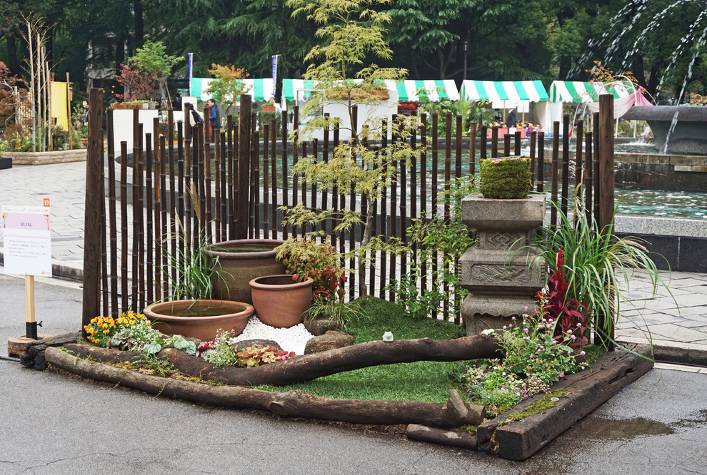 This is an example of a garden in Tokyo.
