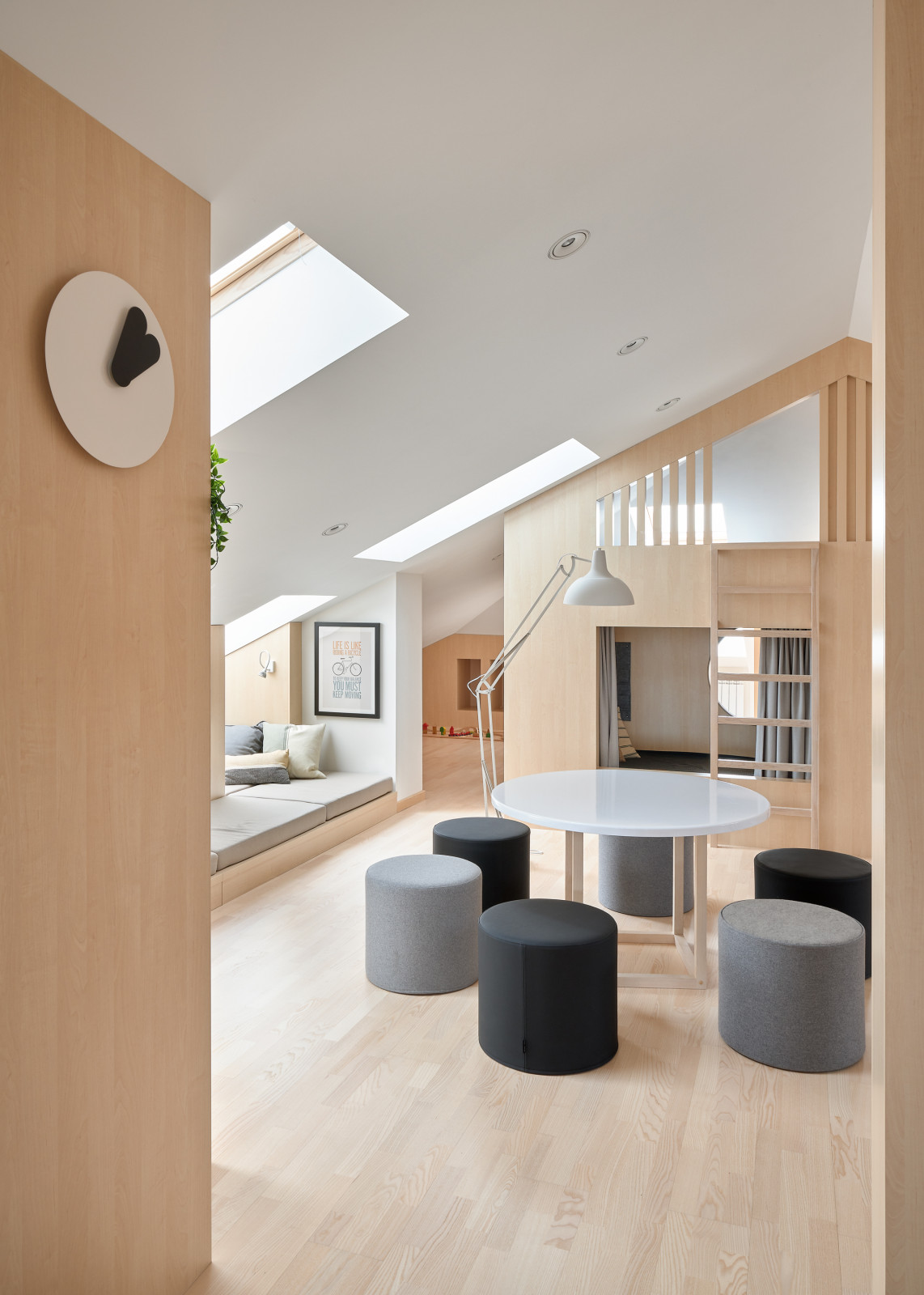 Мансарда для детей. Дизайнер Татьяна Виталина. Публикация AD