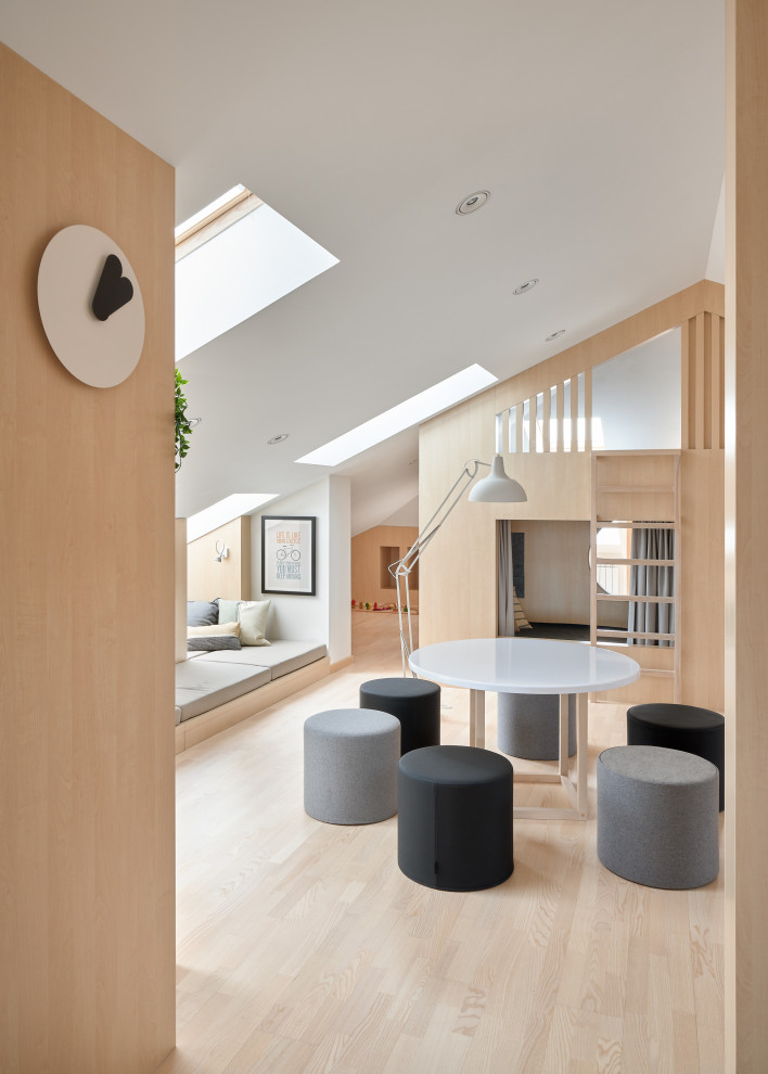 Мансарда для детей. Дизайнер Татьяна Виталина. Публикация AD