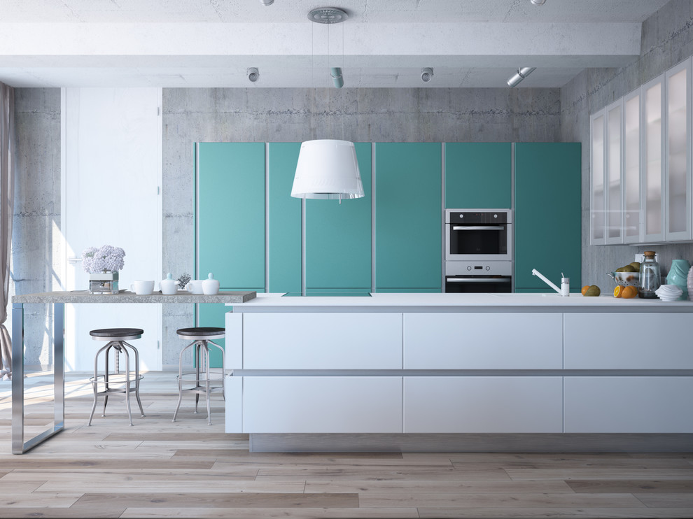 Модель кухни Color Wave-Snow