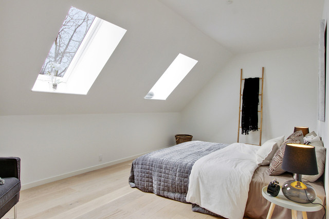 Villa &AElig;blehaven scandinavian-bedroom