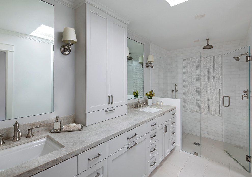 Menlo Park VI - Transitional - Bathroom - San Francisco - by Zaharias ...