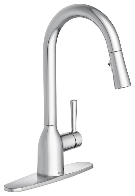 Moen 87233 Adler 1.5 GPM 1 Hole Pull Down Kitchen Faucet - Chrome