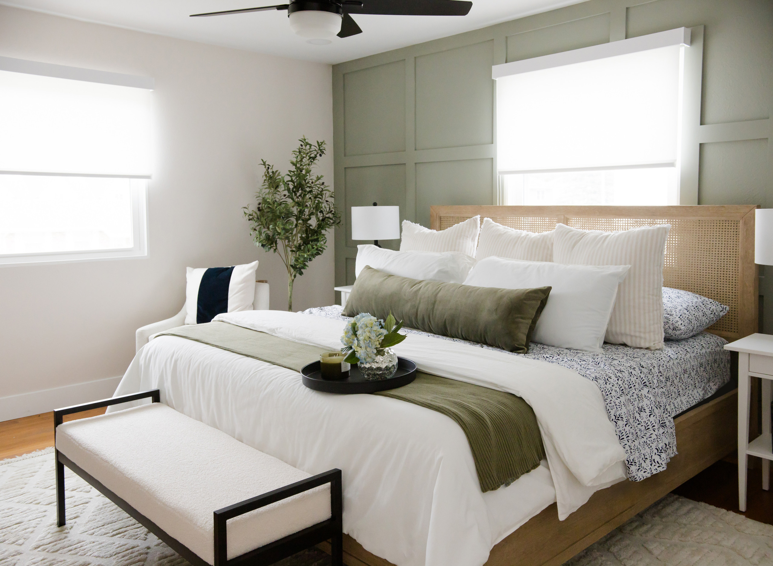 Small Bedroom Earth Tones