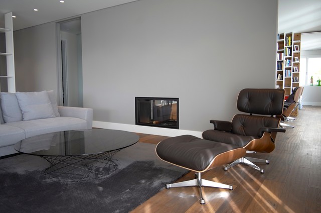 Penthouse-Feeling trendy-dagligstue
