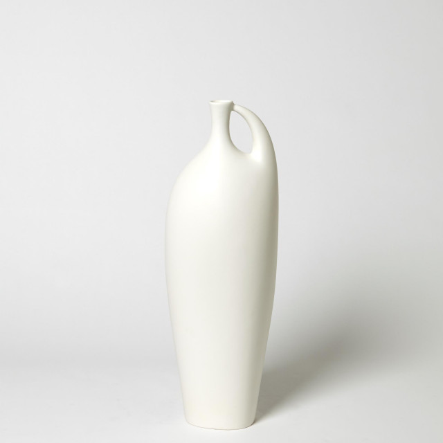 Vase Design Intermidate Indentation Vase, Medium - Contemporary - Vases - by GLOBAL VIEWS and ...
