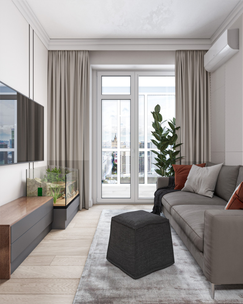 Дизайн трехкомнатной квартиры ЖК Мегаполис-парк 69м2