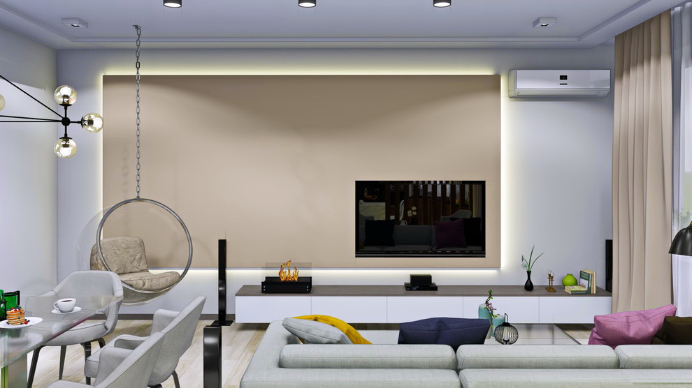 Дизайн интерьера квартиры 130 м2