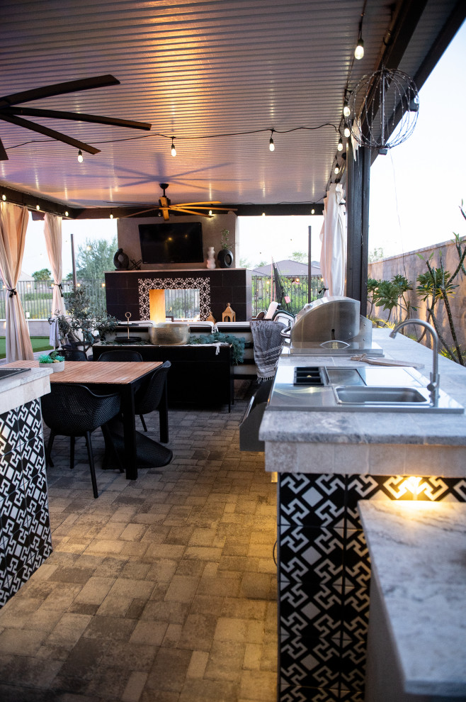 Outdoor kitchen