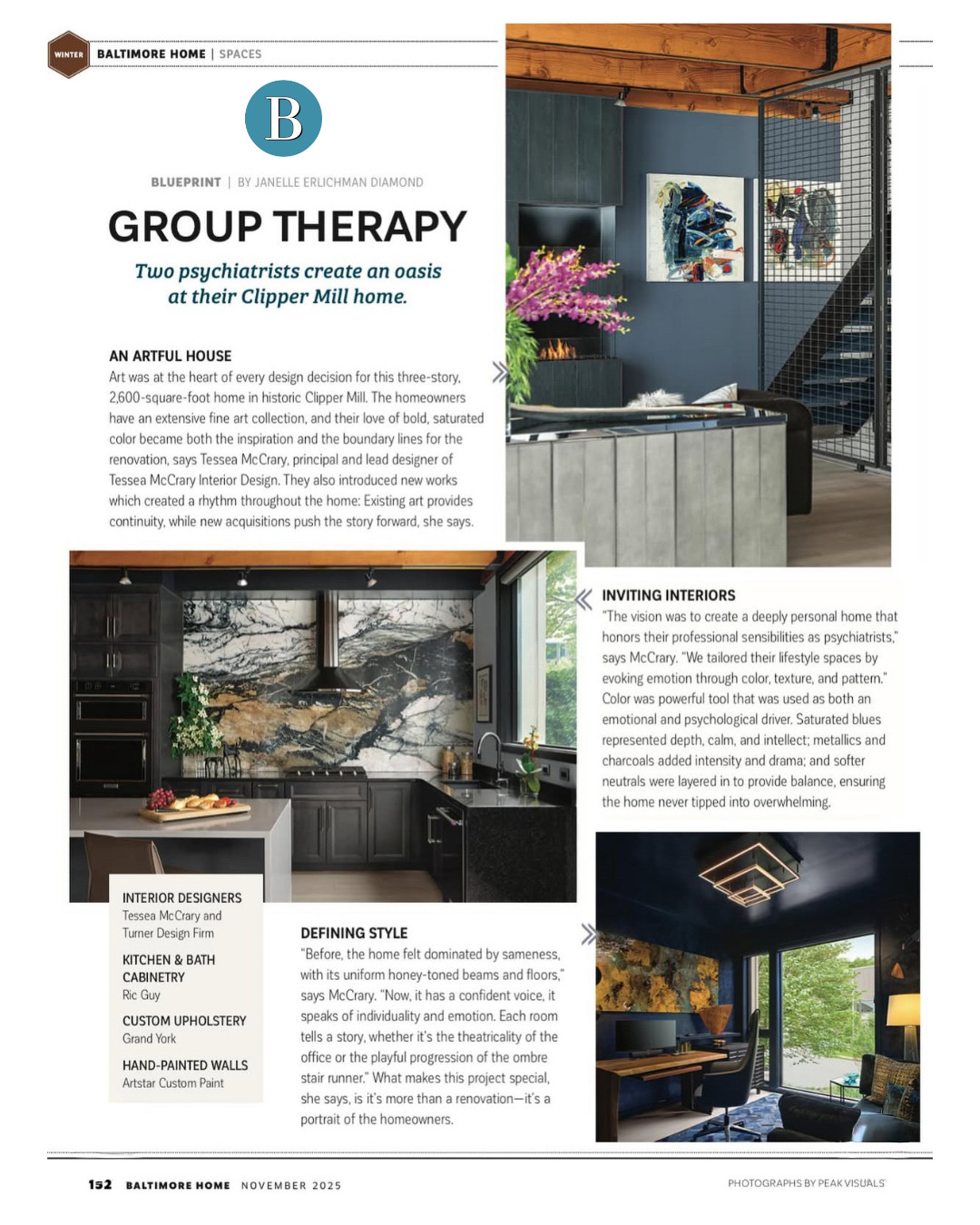 Baltimore Magazine Feature 2025