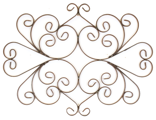 Scroll Wall Art pueblo iron wall scroll - rustic - outdoor wall art -mexican Scroll Wall Art pueblo iron wall scroll - rustic - outdoor wall art -mexican