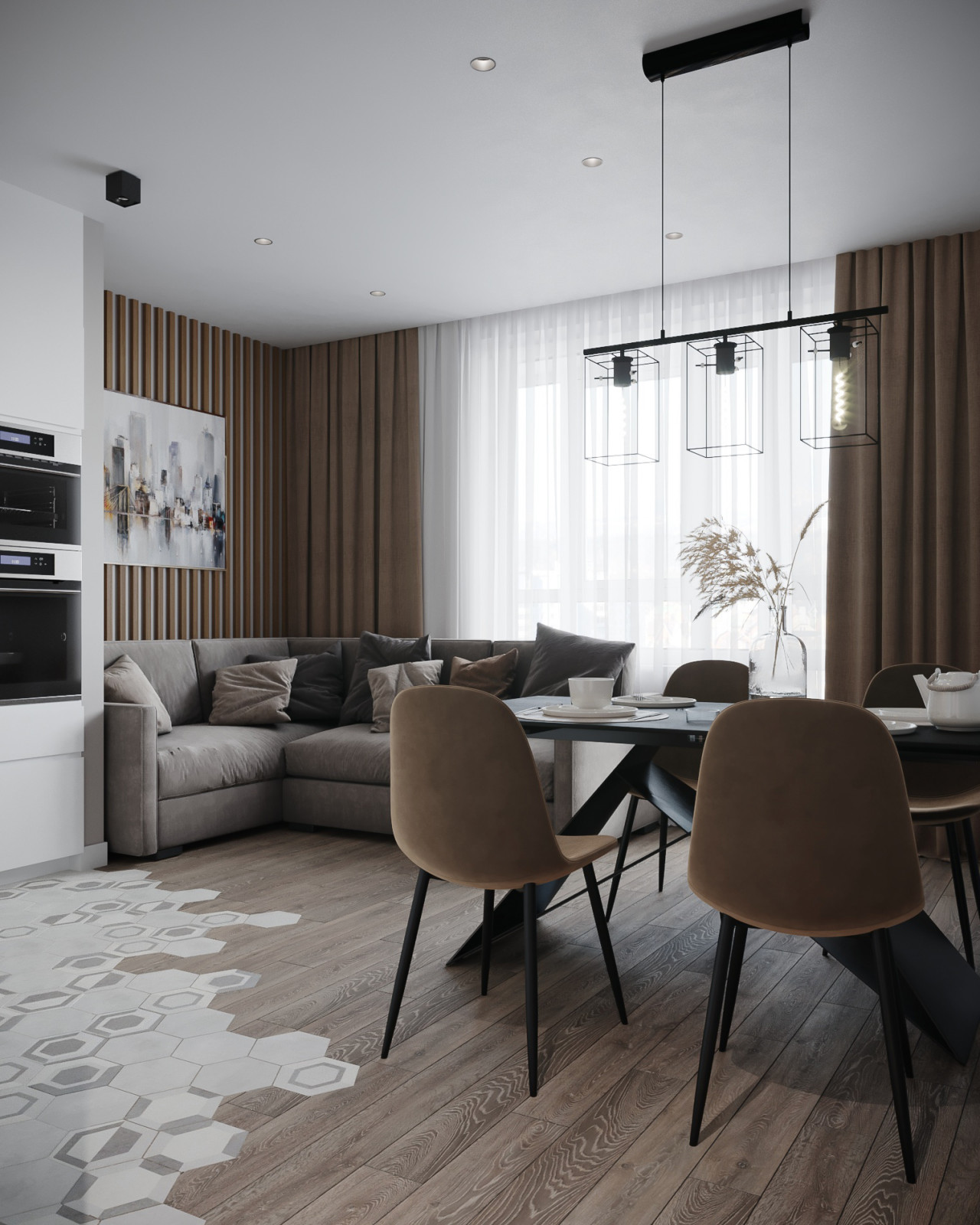 Двухкомнатная квартира для холостяка