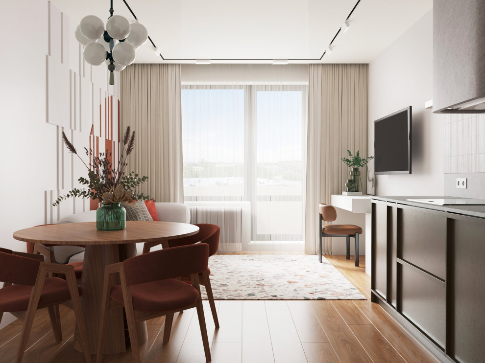 Дизайн-проект 2-комн. квартиры в Москве