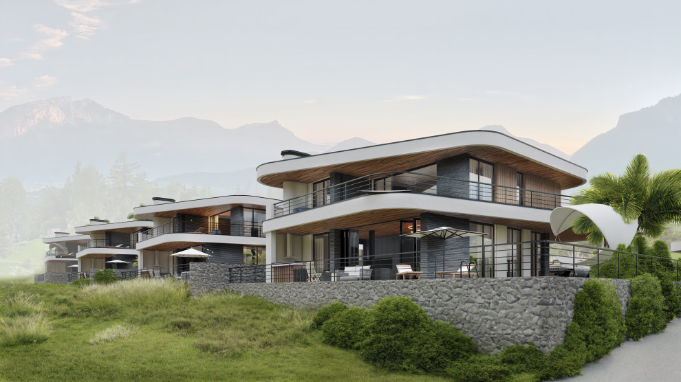 Комплекс вилл в предгорье Сочи