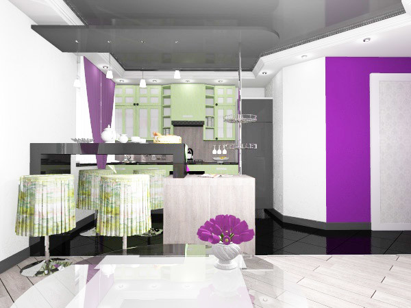 Дизайн-проект трехкомнатной квартиры